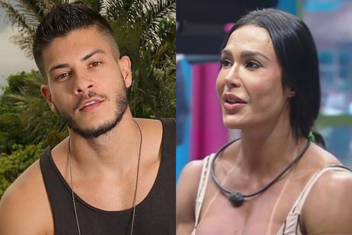 Arthur Aguiar e Gracyanne Barbosa