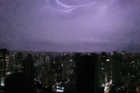 raios em São Paulo