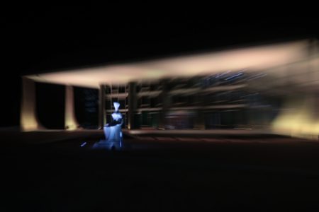 Imagem colorida da fachada do Supremo Tribunal Federal STF justiça Brasília Metrópoles