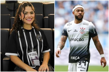 Imagem colorida de Maísa e Depay- Metrópoles