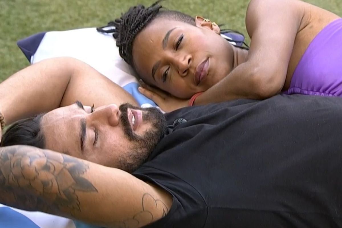 Bill Araújo e Carol Conká