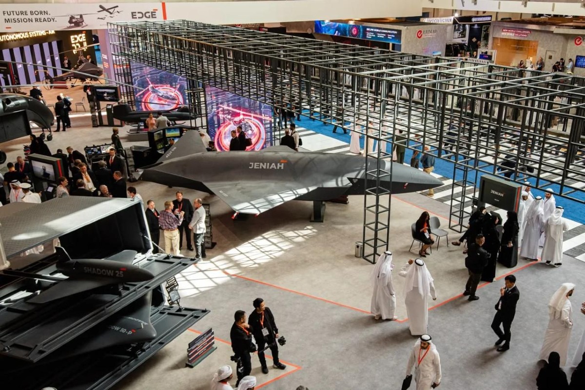 Feira de armas em Abu Dhabi