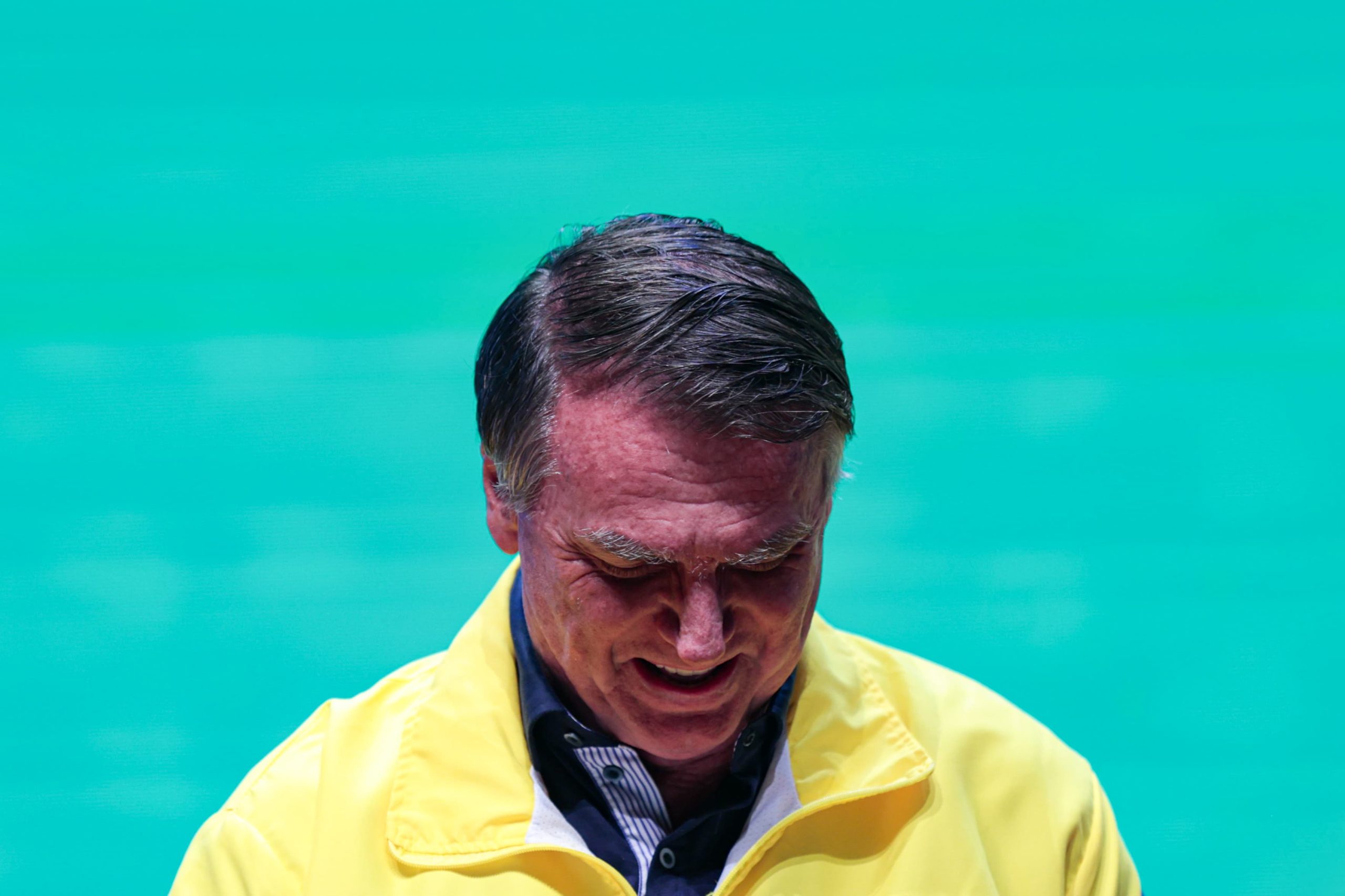 Ex-presidente Jair Bolsonaro durante encerramento do 1° Seminário Nacional de Comunicação do Partido Liberal PL Metrópoles