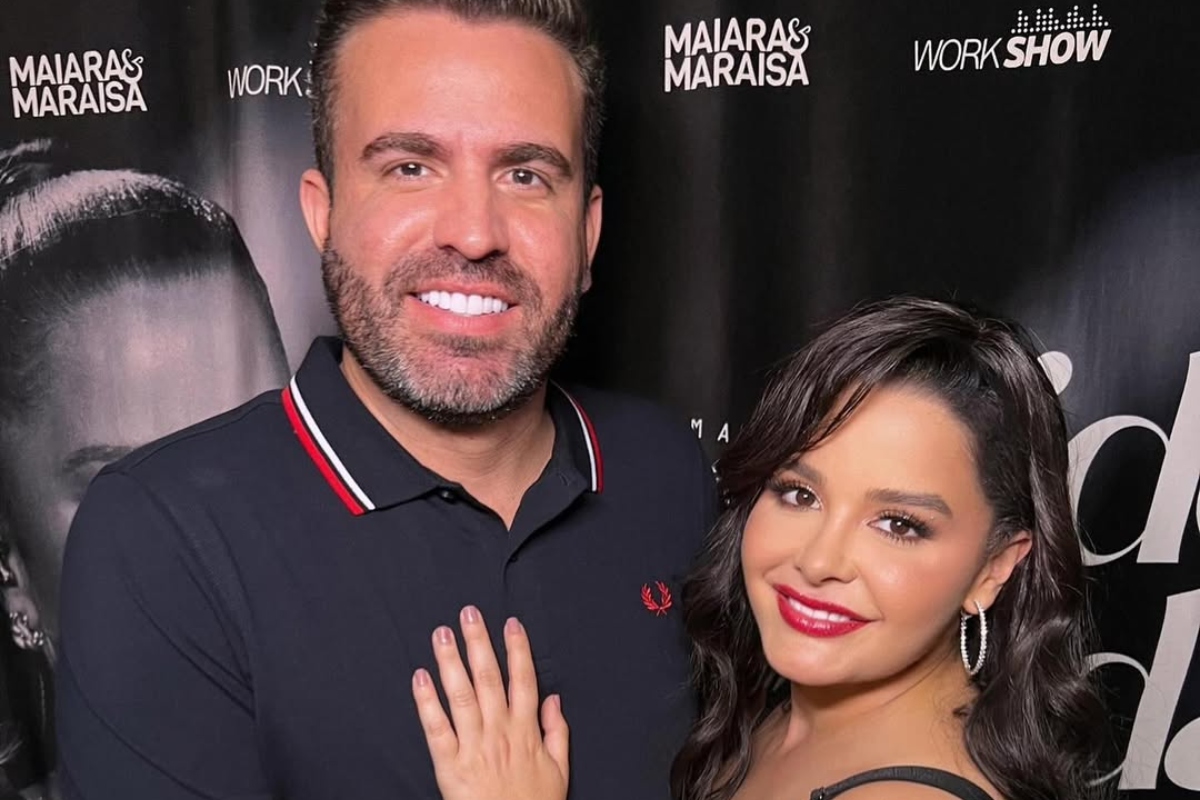 Maraisa e o empresário Fernando Mocó