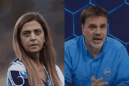 Imagem colorida de Leila Pereira e Mauro Beting- Metrópoles