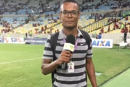 Imagem colorida de Igor Melo, universitário baleado por PM no Rio - Metrópoles