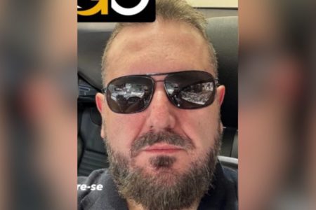 Imagem colorida mostra o policial Cyllas Salerno - Metrópoles