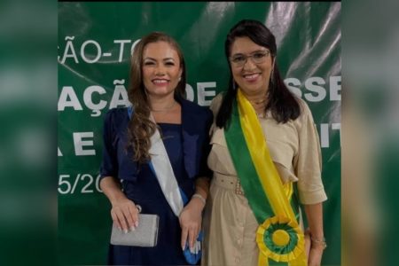 imagem colorida prefeita e vice rio da conceição