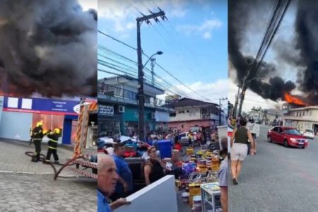 imagem colorida incendio guaruva