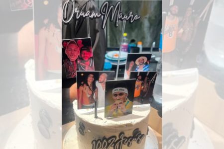 Storie do bolo que Oruam comemorou aniversário