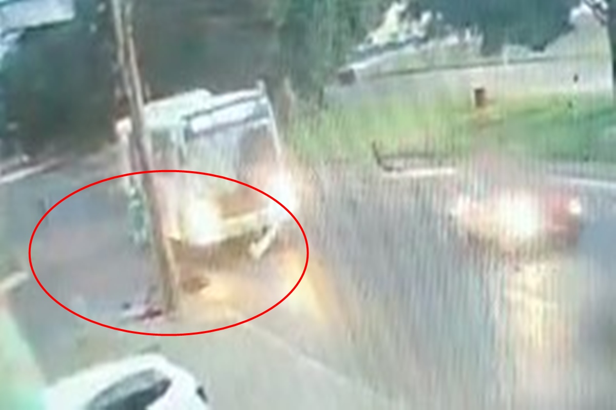 Câmeras mostram momento em ciclista é morto atropelado por ônibus do SLU