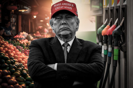 Imagem colorida de Donald Trump - Metrópoles