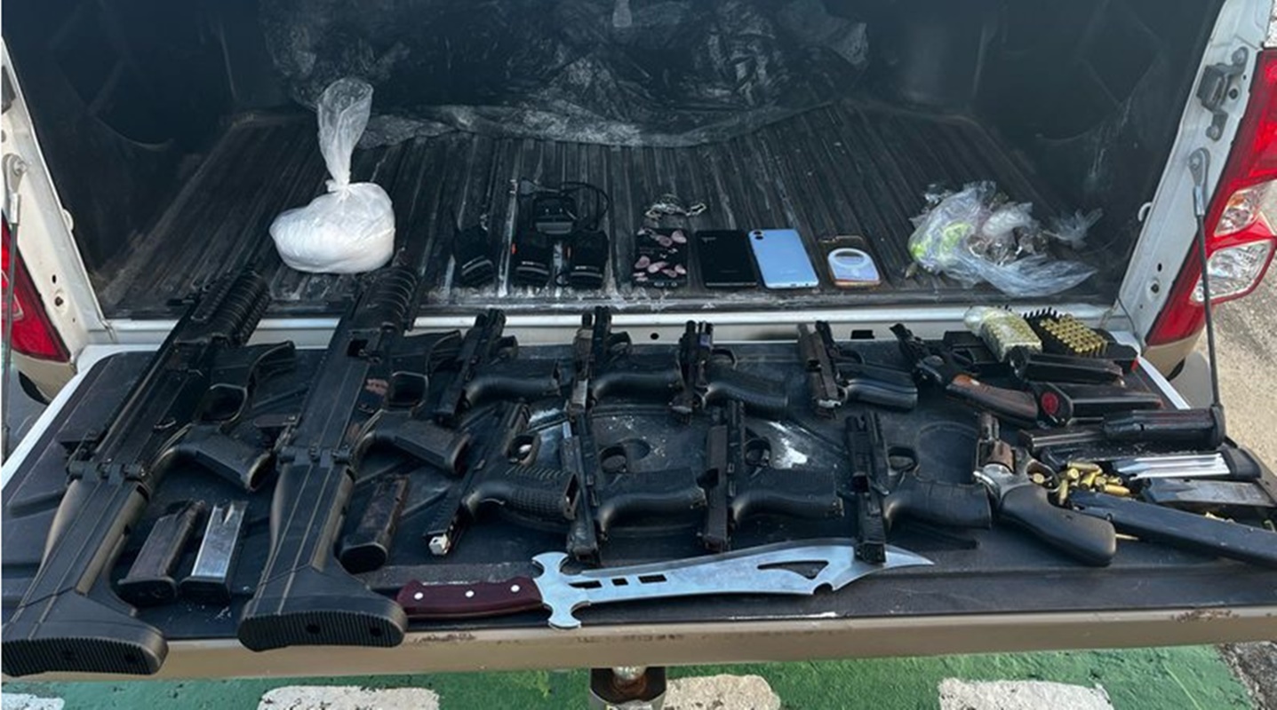 armas apreendidas