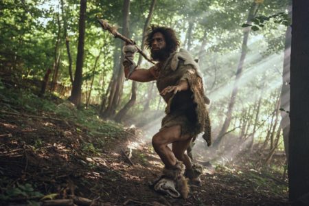 Foto ilustrativa de neandertal - Metrópoles