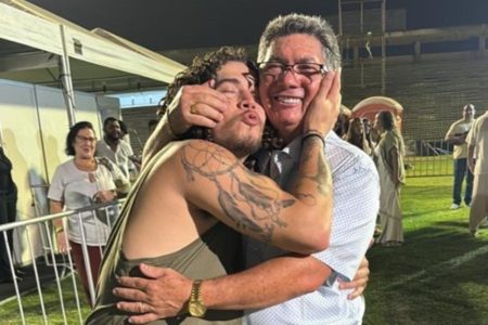 Whindersson Nunes e o pai, Hidelbrando Sousa