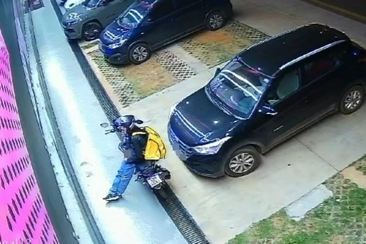 Entregador de app se masturba enquanto vê crianças em parque