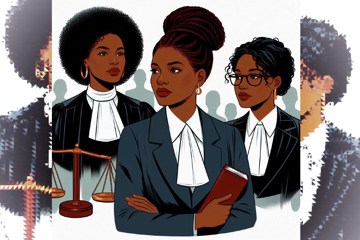ilustração de advogadas negras - Metrópoles