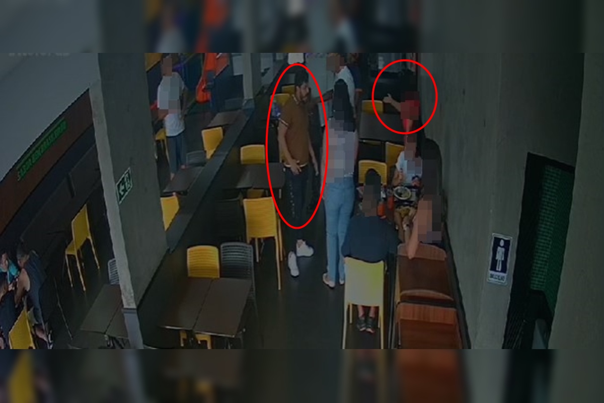 Advogado agressor é flagrado acuando mulher em lanchonete no DF