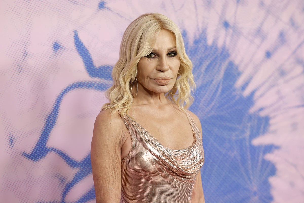 donatella versace - metrópoles