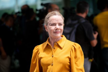 Imagem colorida da ministra Gleisi Hoffmann (Relações Institucionais) - Metrópoles