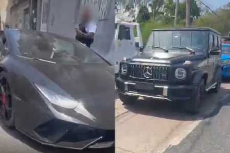 Imagem colorida, Vídeo: PM apreende carros de luxo roubados. Veículos somam R$ 5 mi - Metrópoles
