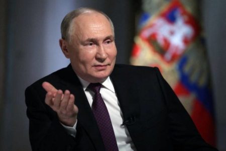 O presidente da Rússia, Vladimir Putin, que ordenou invasão da Ucrânia