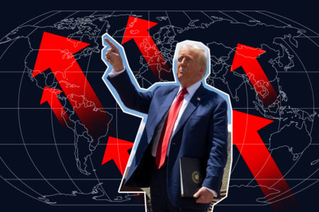 Imagem colorida de Donald Trump - Metrópoles