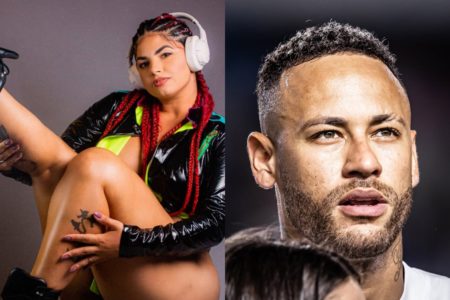Montagem com fotos de DJ Miury e Neymar - Metrópoles
