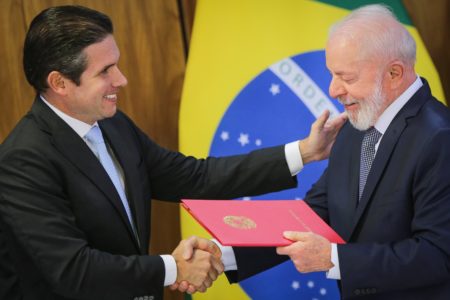 Lula e Hugo Motta