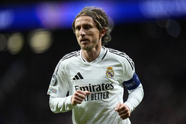 Foto colorida de Luka Modric, do Real Madrid - Metrópoles
