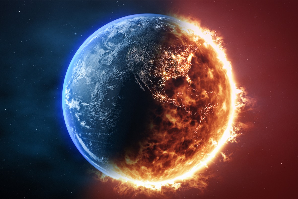 Conceito de aquecimento global, mudanças climáticas, efeito estufa. Metrópoles
