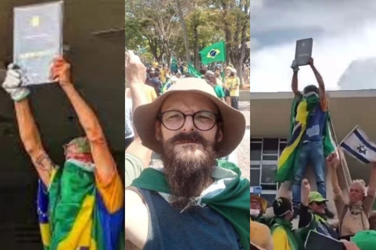 Empresário preso por furtar réplica da Constituição do STF