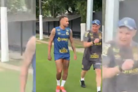 Imagem colorida de Neymar de volta aos trienos- Metrópoles