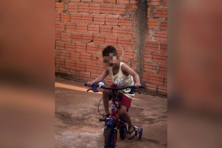 imagem colorida menino autista desaparece plantação goias