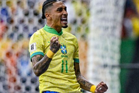 Imagem colorida de Raphinha - Metrópoles
