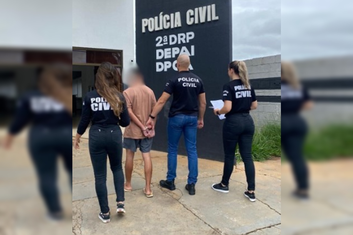 Jovem é preso por estuprar irmã menor que estava dormindo
