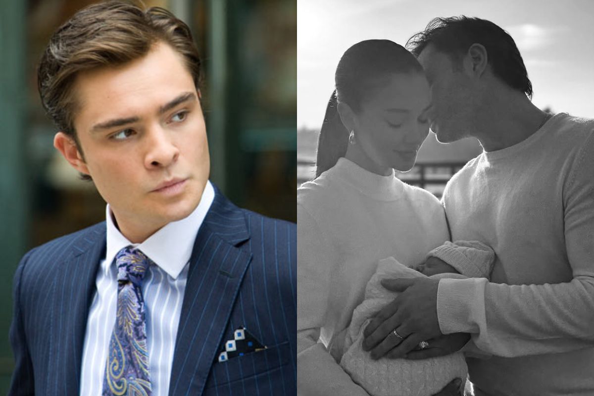 Montagem colorida de Ed Westwick - Metrópoles