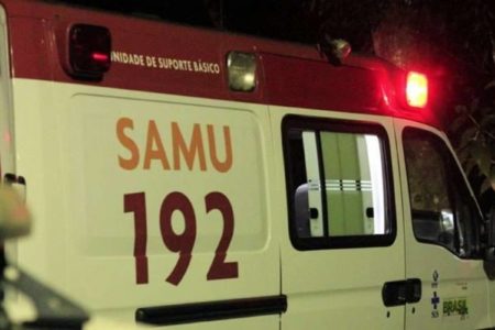 imagem colorida ambulancia samu