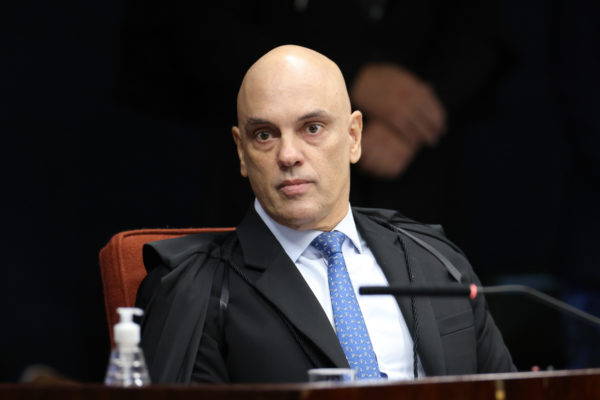 Ministro Alexandre de Moraes em julgamento da Pet 12.100