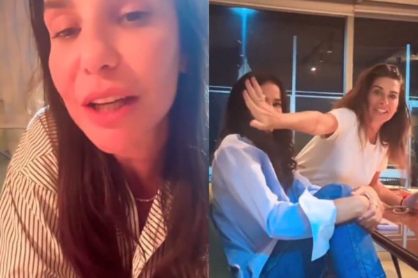 Montagem colorida de Ivete Sangalo, Fernanda Paes Leme e Bruna Marquezine - Metrópoles