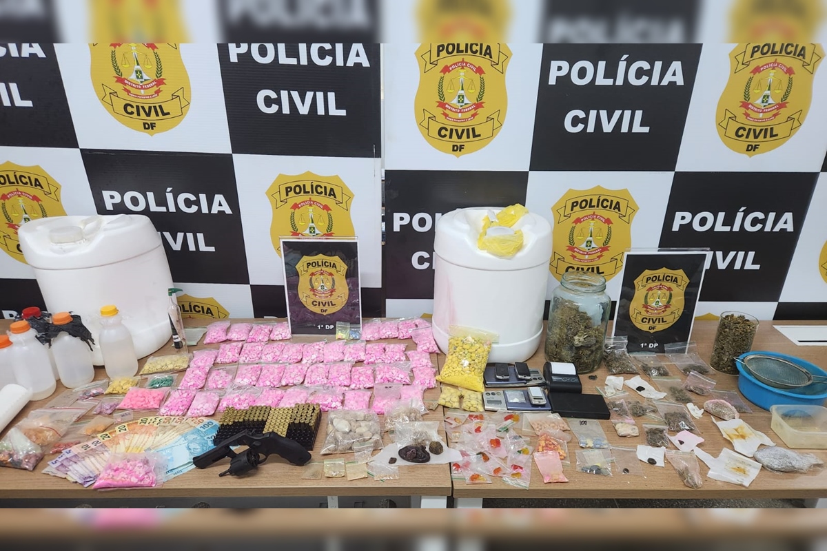 “Heisenberg” do Cerrado lucra mais de R$ 300 mil em drogas sintéticas