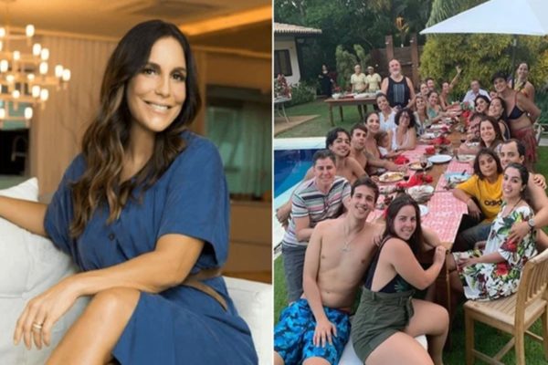 Imagem colorida de Ivete e família - Metrópoles