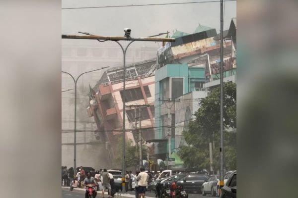 imagem colorida terremoto mianmar