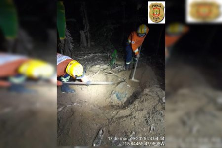 Veja imagens do local onde tronco de mulher esquartejada foi achado
