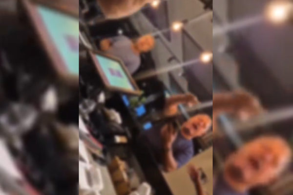 Imagem colorida, Empresários discordam de conta e se envolvem em confusão. Vídeo - Metrópoles