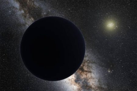 Imagem conceito do Planeta 9. - Metrópoles