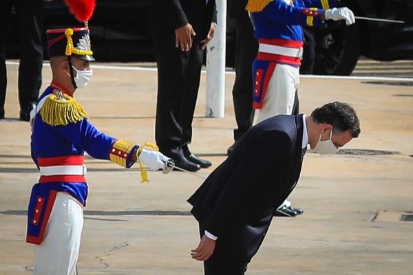 Senador Rodrigo Pacheco sessão de posse dos presidentes do Senado e Câmara do Deputados, no Congresso Nacional 4