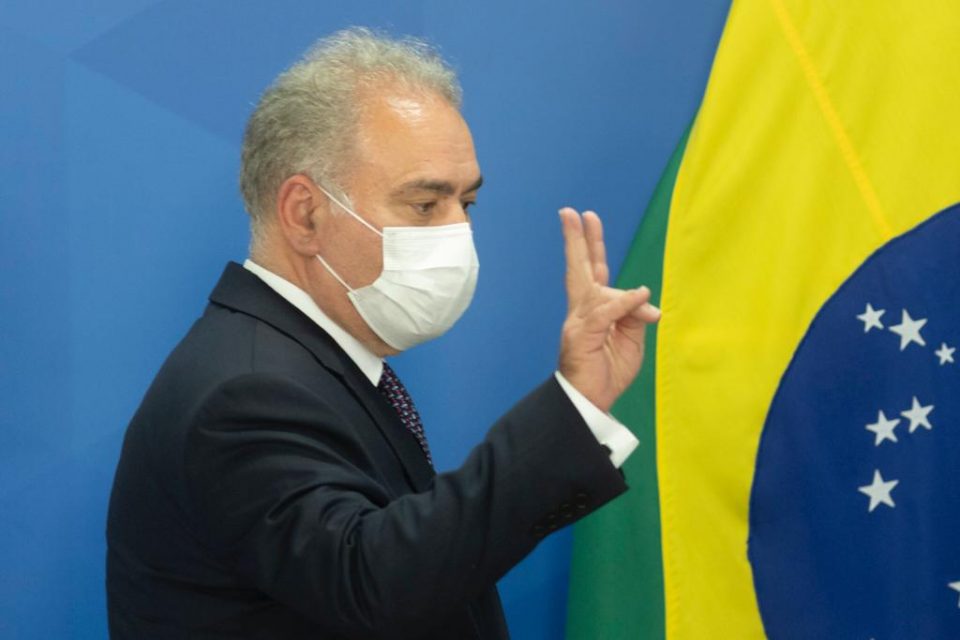 Coletiva de imprensa sobre passaporte de vacina com os Ministros Ciro Nogueira e Marcelo Queiroga, e Bruno Bianco, advogado-geral da União 10